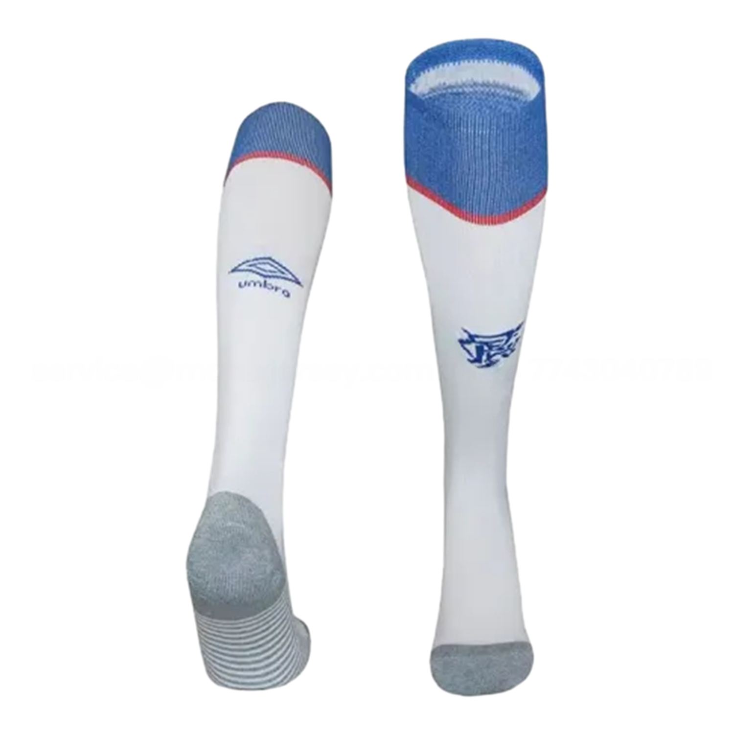 Glasgow Rangers 25-26 Away Socks - White - Unitedfutballjersey
