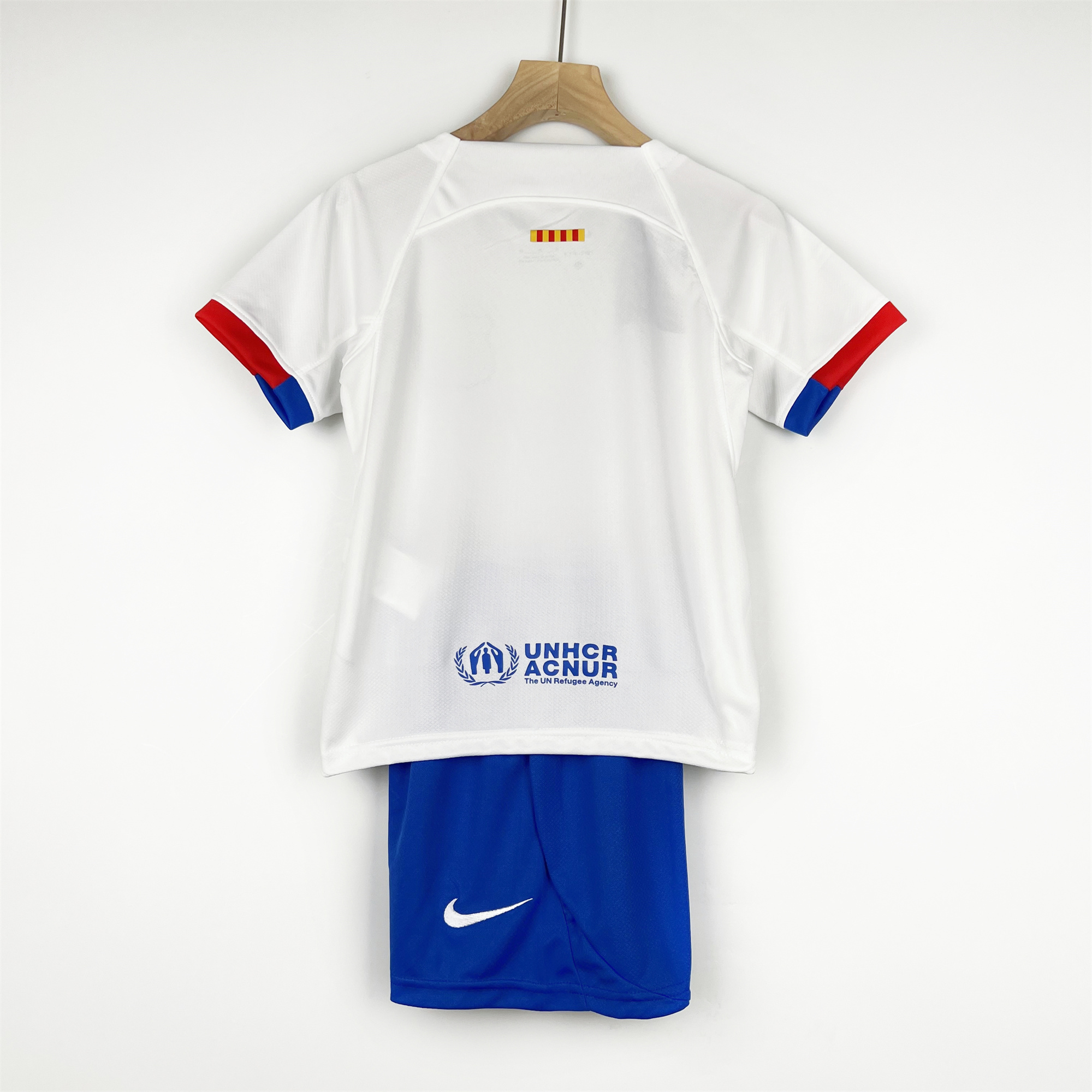 B.A.R.S.A 23-24 Away Kids Kit - Unitedfutballjersey