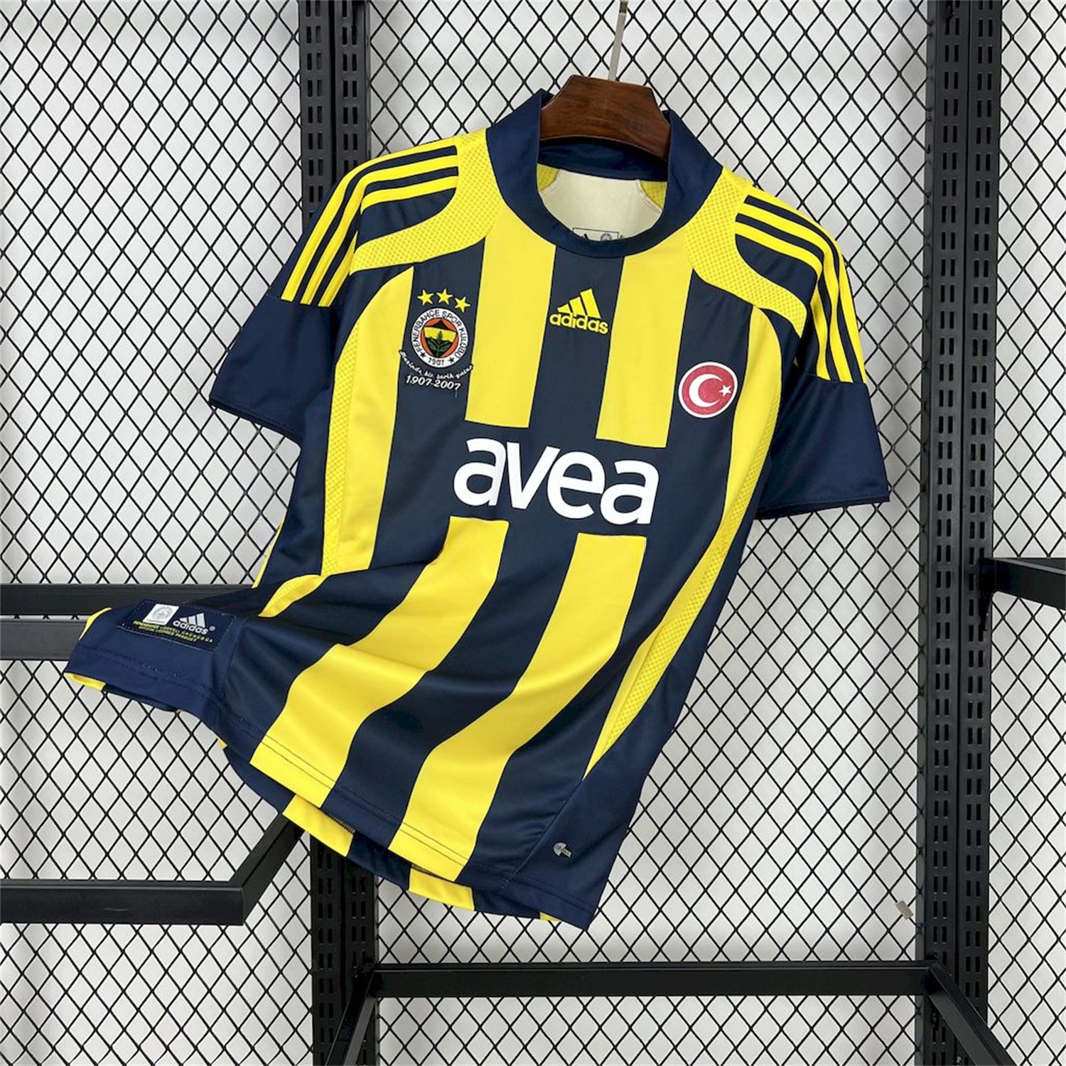 Retro Fenerbahce 2007-08 Home Jersey - Unitedfutballjersey