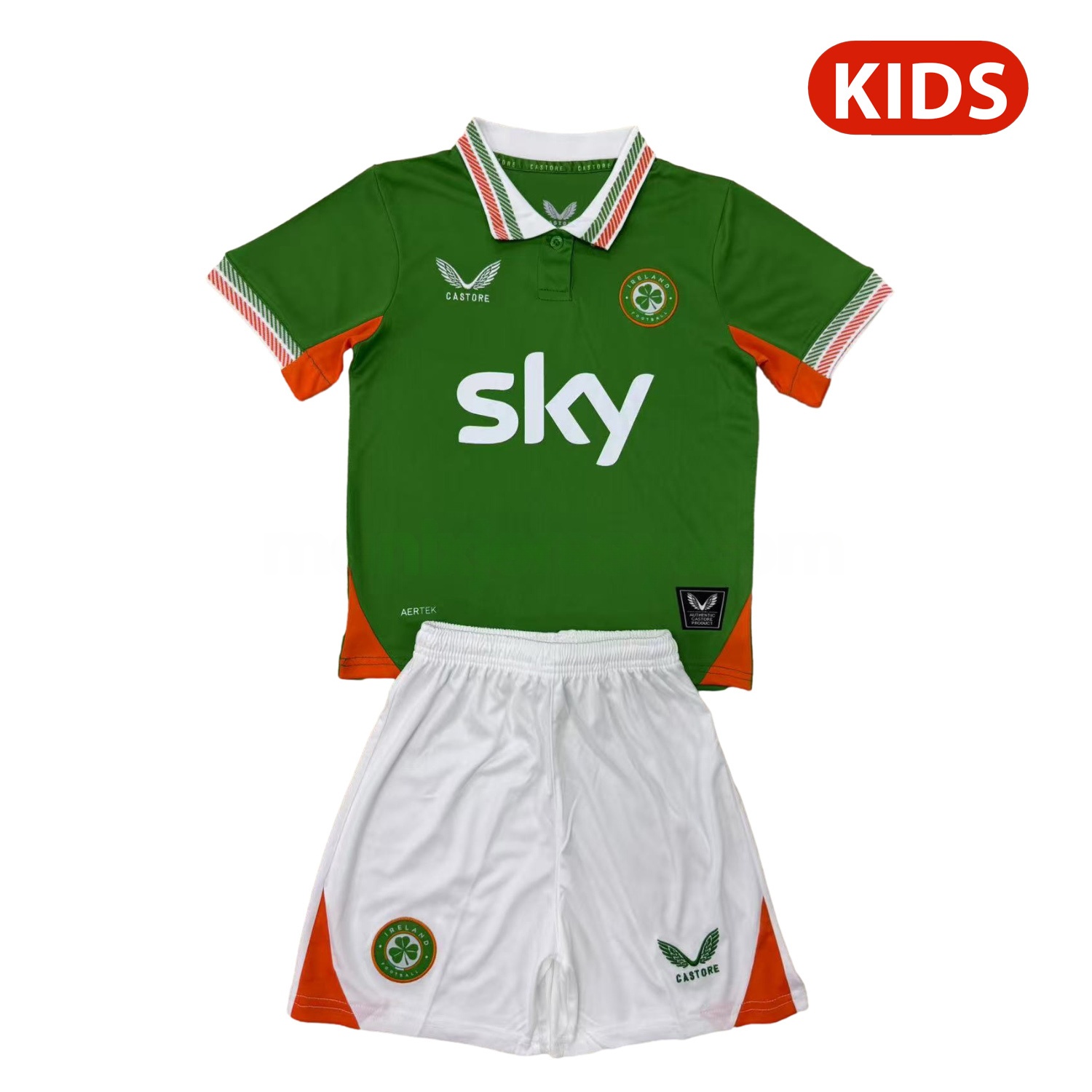 Ireland 25-26 Home Kids Kit - Unitedfutballjersey