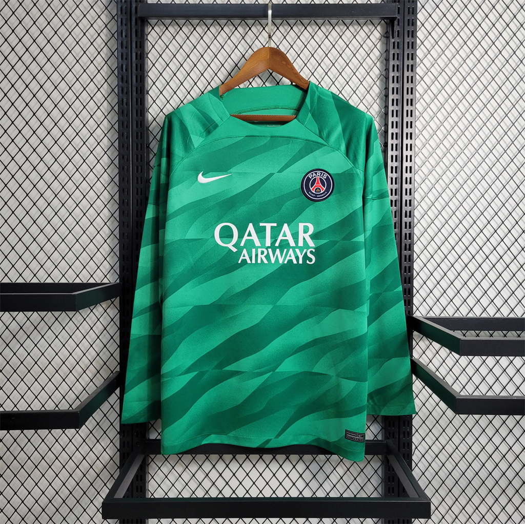 Paris Saint-Germain PSG 23-24 Goalkeeper Long Sleeve Jersey - Fans Version - Unitedfutballjersey