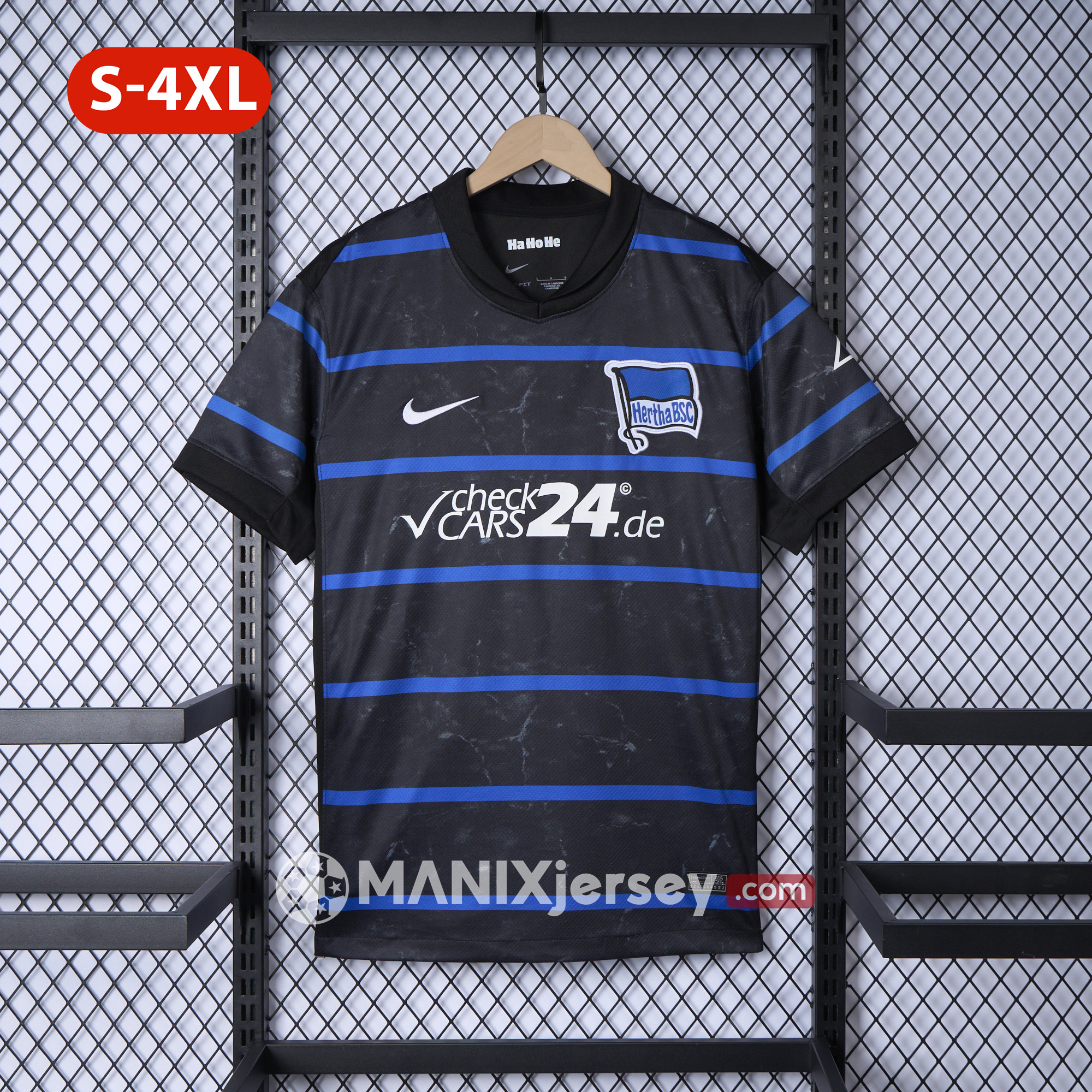 Hertha BSC 24-25 Away Jersey - Fans Version - Unitedfutballjersey