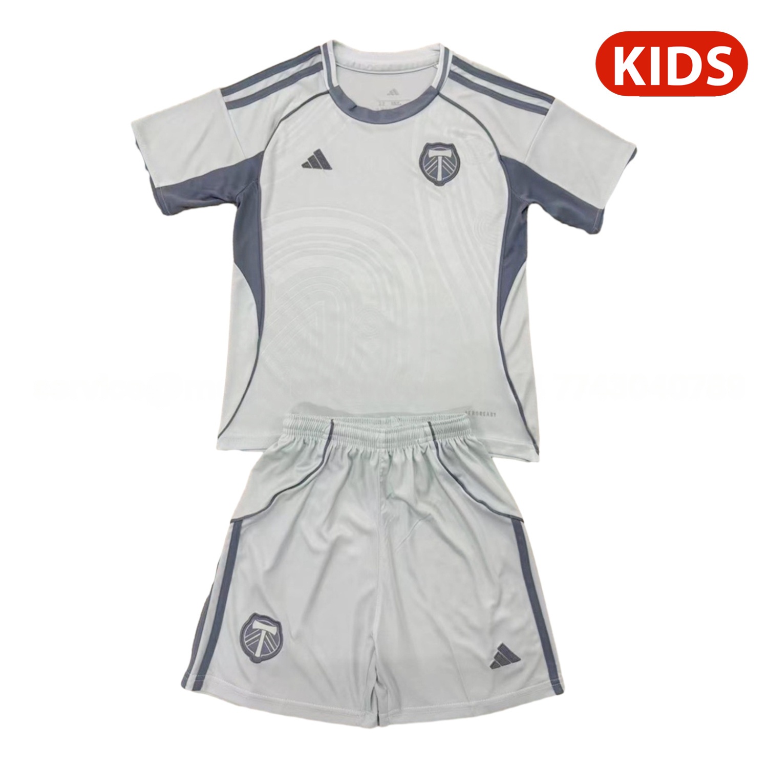 Portland Timbers 25-26 Pre-Match Training Kids Kit - Unitedfutballjersey