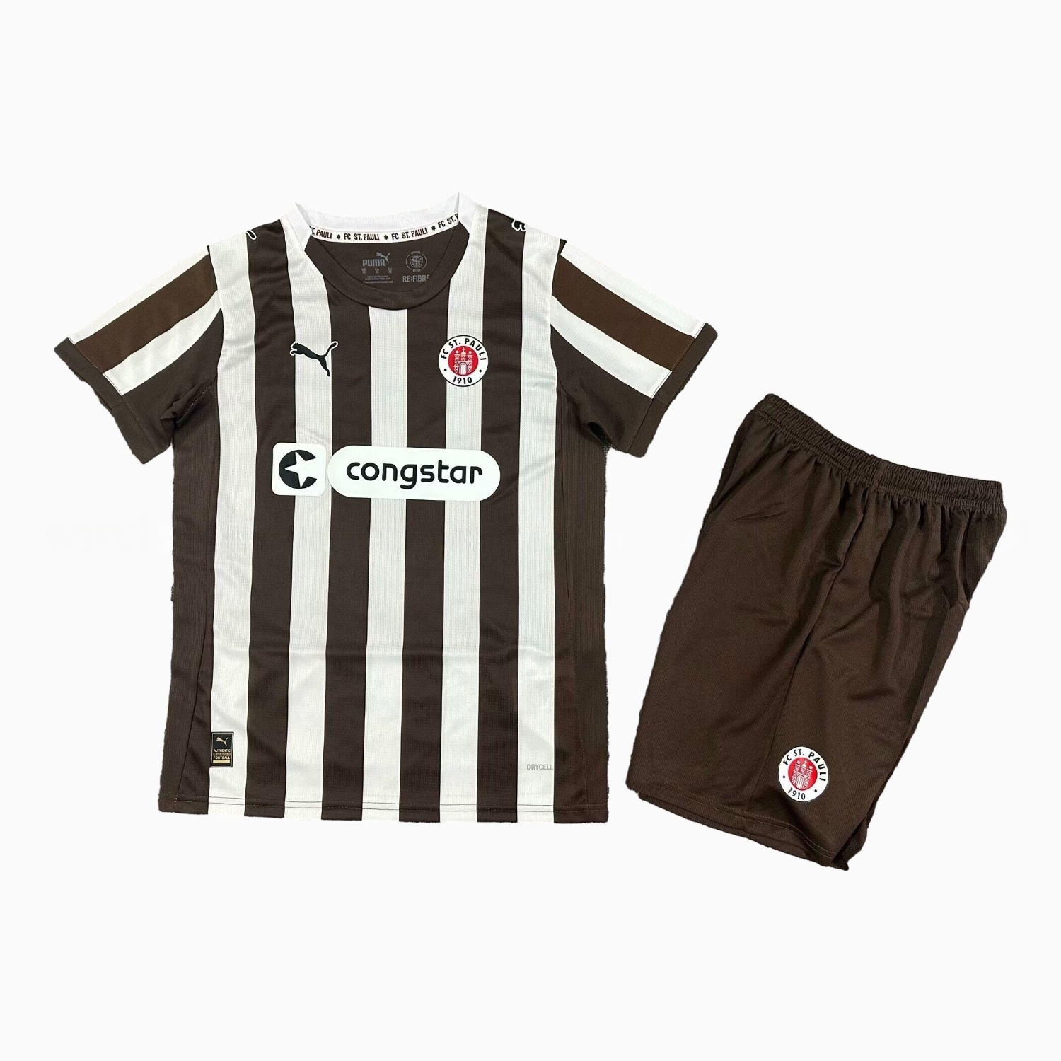 St. Pauli 25-26 Home Kids Kit - Unitedfutballjersey