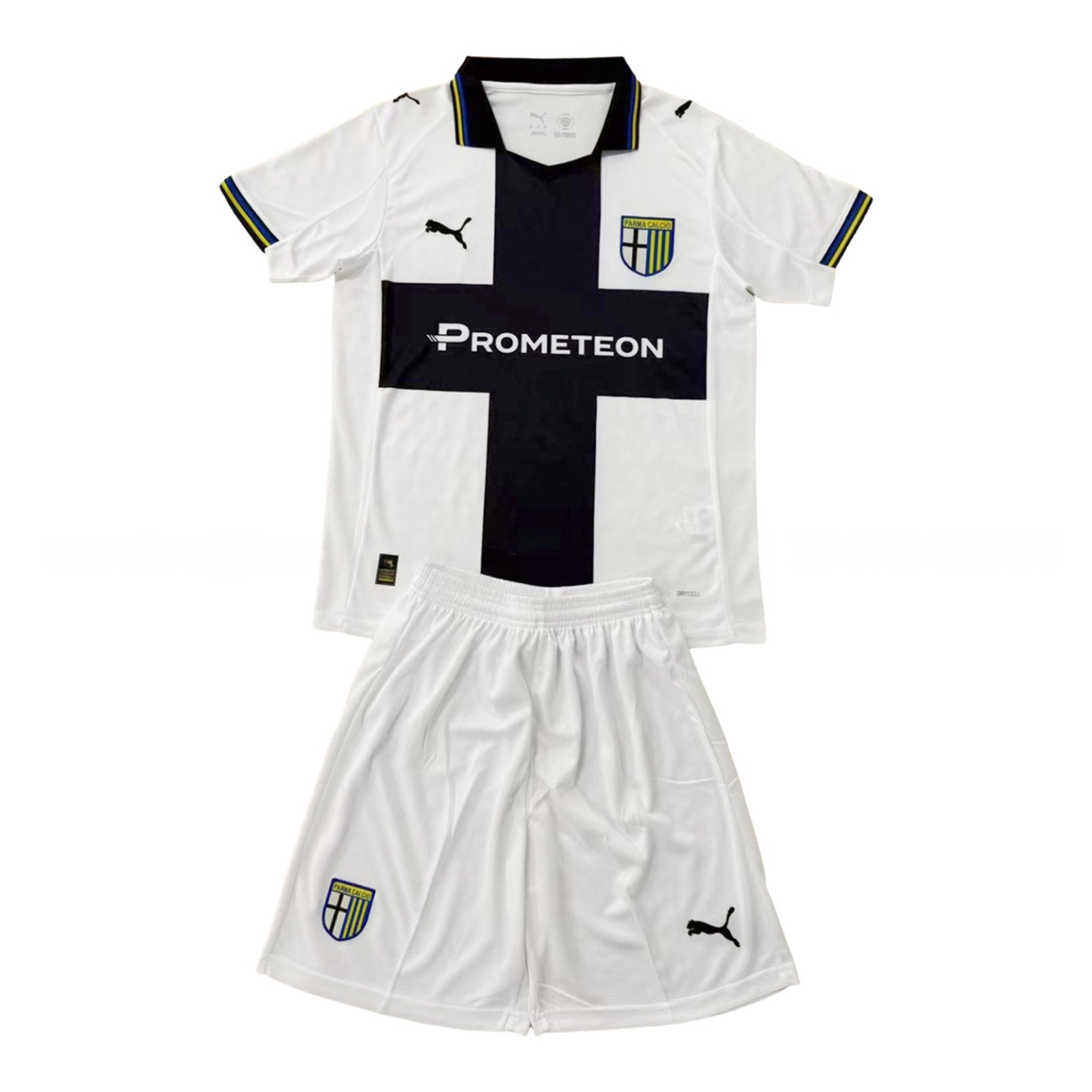 Parma 25-26 Home Men's Adult Jersey Set - Fans Version - Unitedfutballjersey