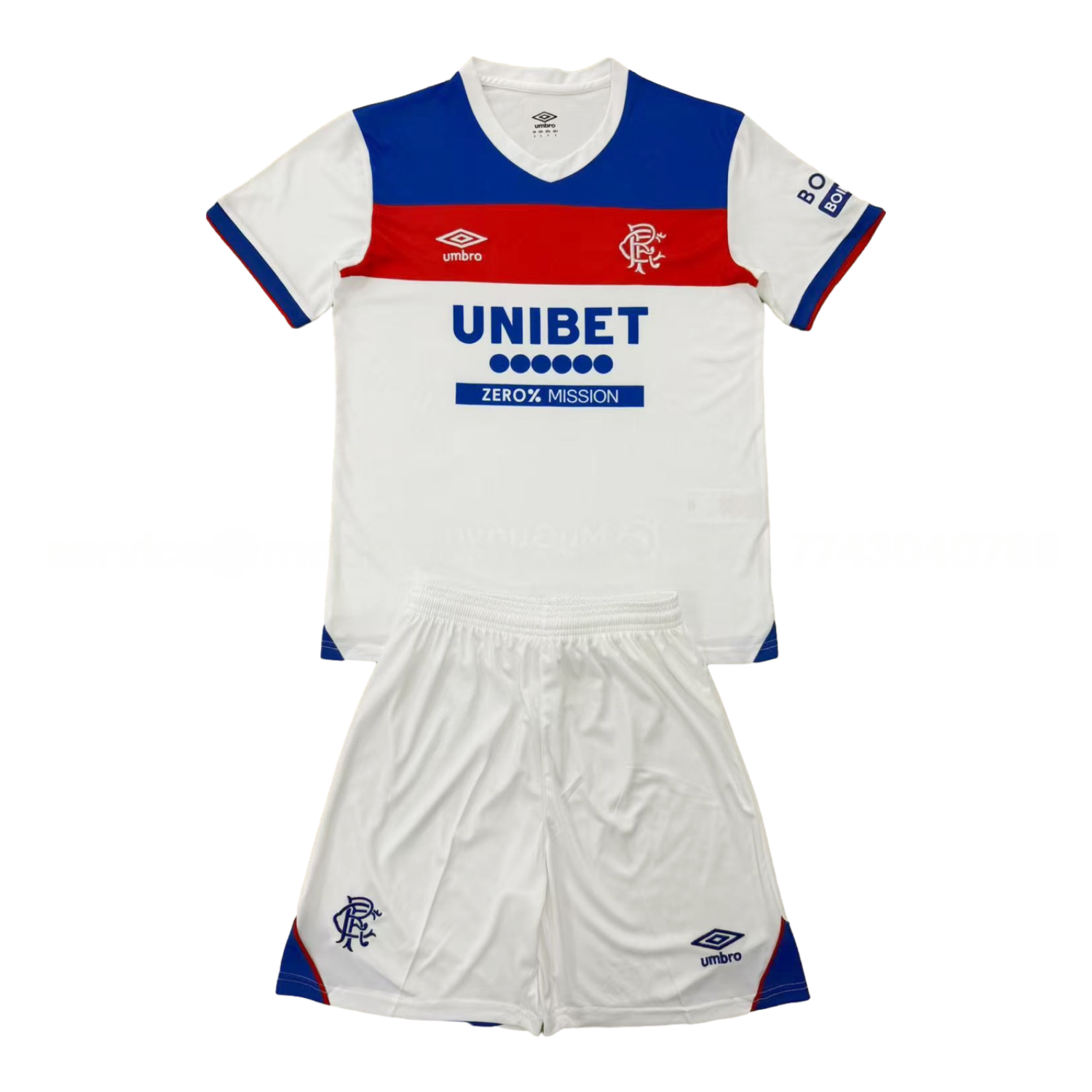 Glasgow Rangers 25-26 Away Men's Adult Jersey Set - Fans Version - Unitedfutballjersey