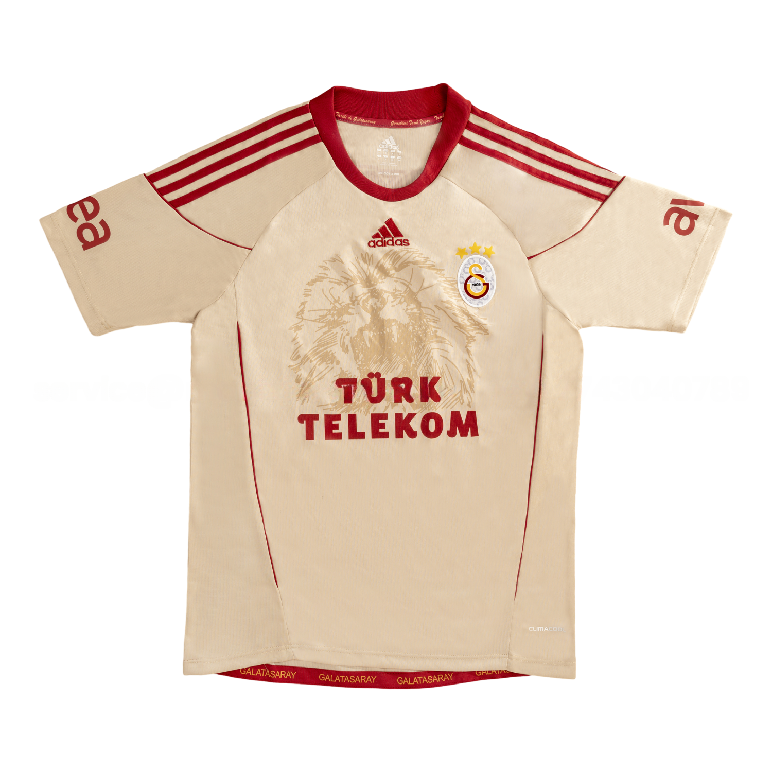 Retro Galatasaray 2010-11 Away Jersey - Unitedfutballjersey