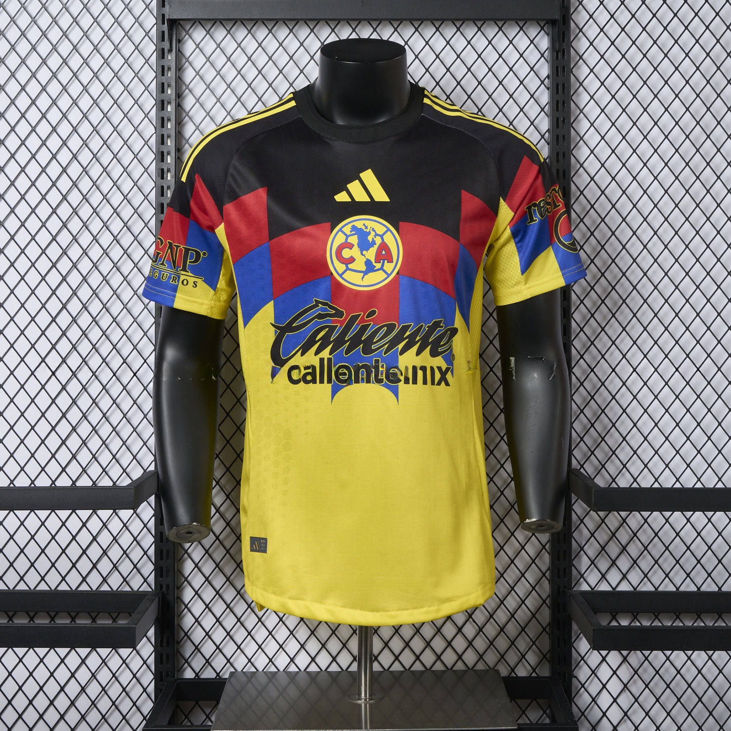 Club América 25-26 Home Yellow Jersey - Player Version - Unitedfutballjersey