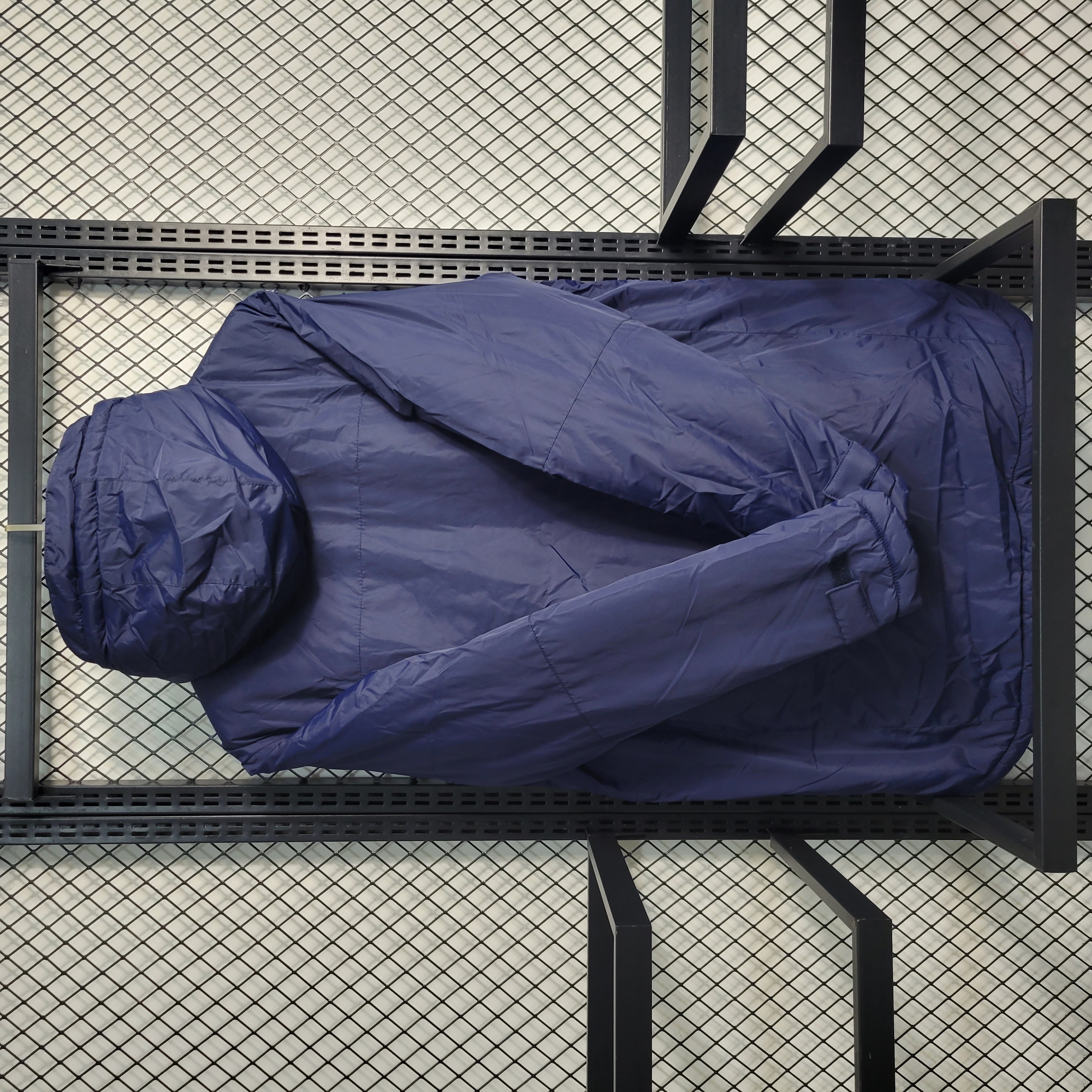 Italy 23-24 Men's Hooded Thermal Cotton Jacket - Blue - Unitedfutballjersey