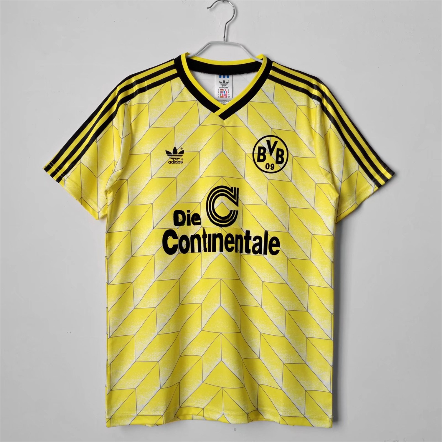 Retro Dortmund 1988-89 Home Jersey - Unitedfutballjersey