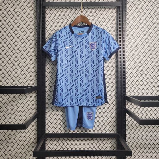 England 2023 Away Stadium Kids Kit - Unitedfutballjersey