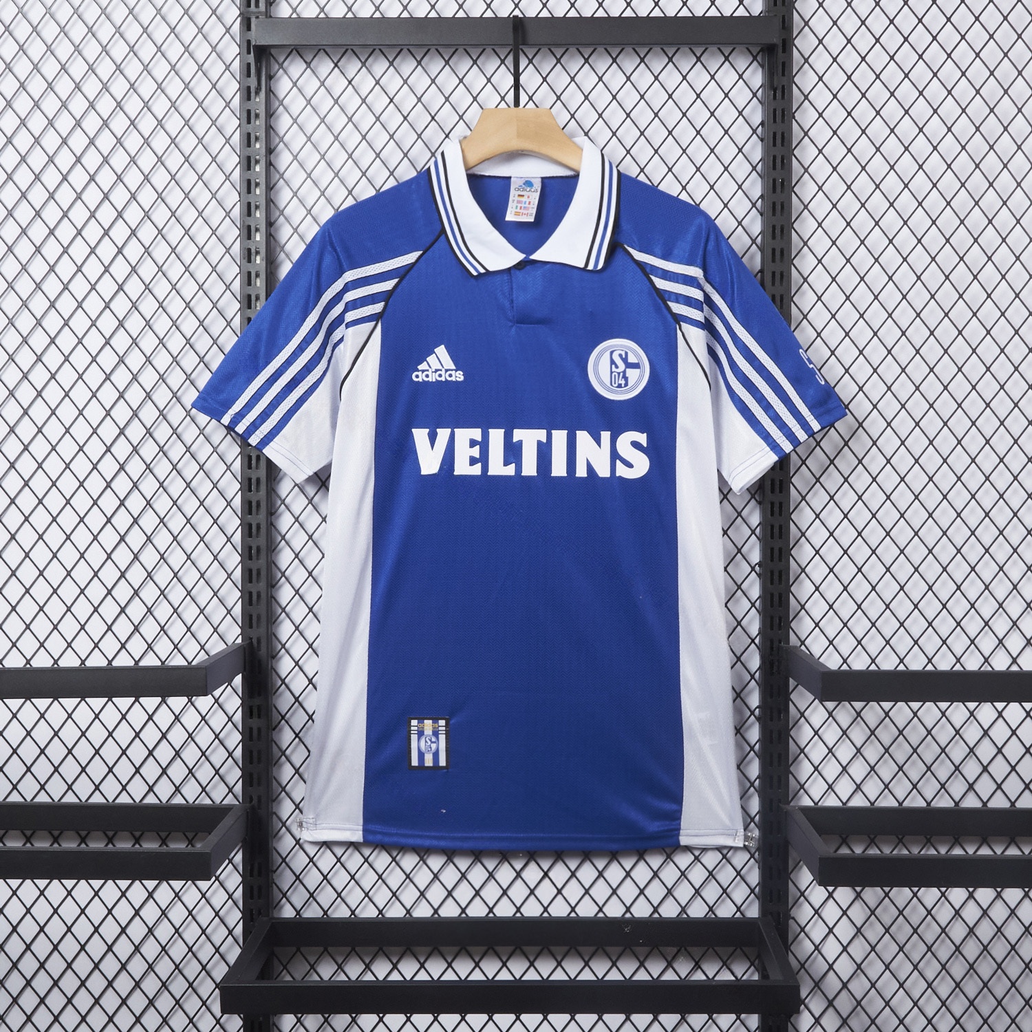Retro Schalke 04 1998-00 Home Jersey - Unitedfutballjersey