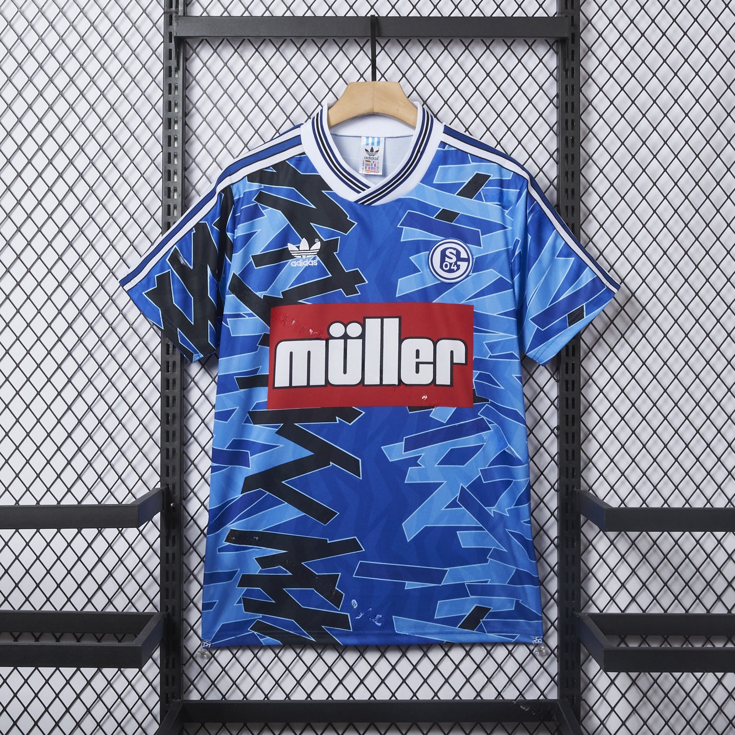 Retro Schalke 04 1993-94 Home Jersey - Unitedfutballjersey