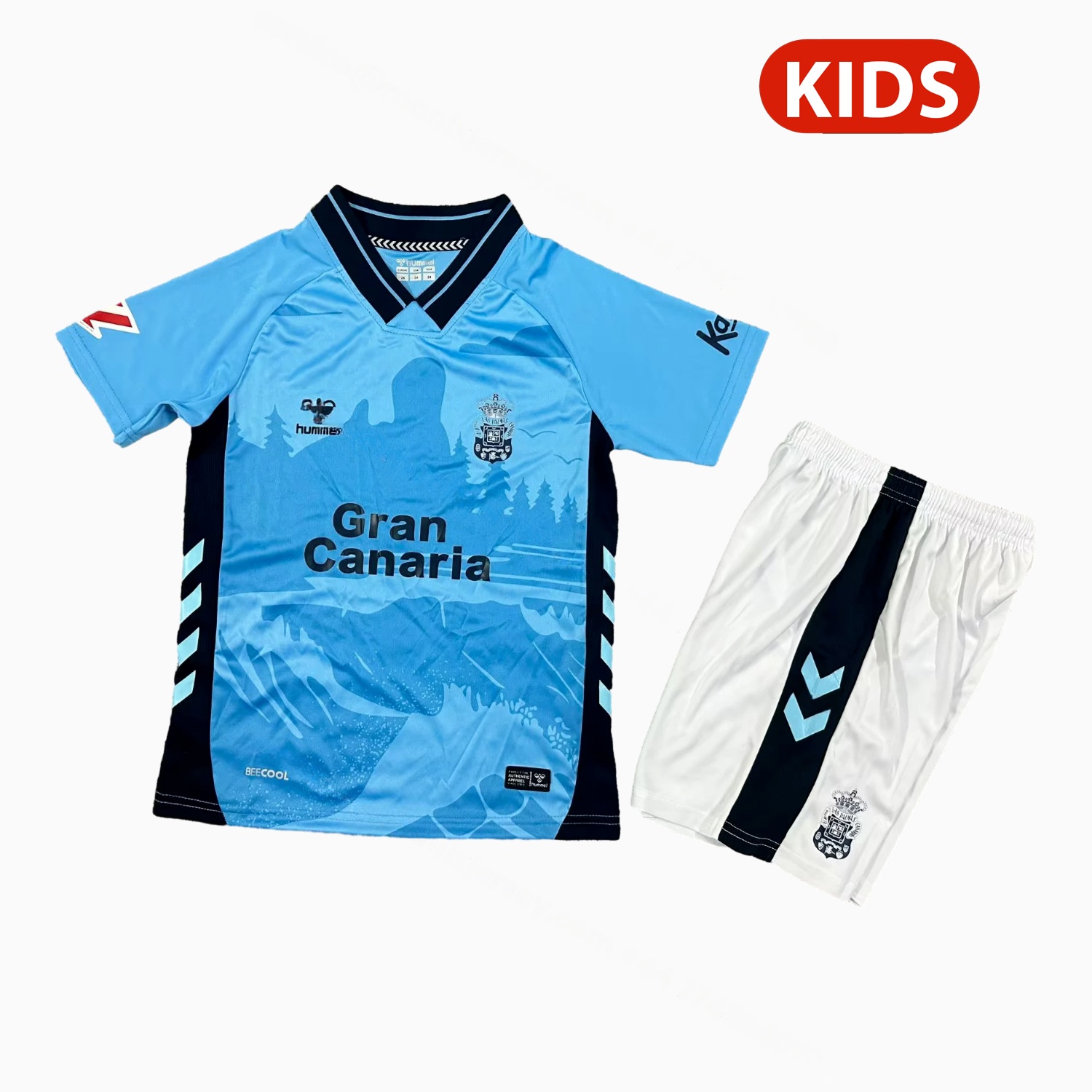 Las Palmas 25-26 Away Kids Kit - Unitedfutballjersey