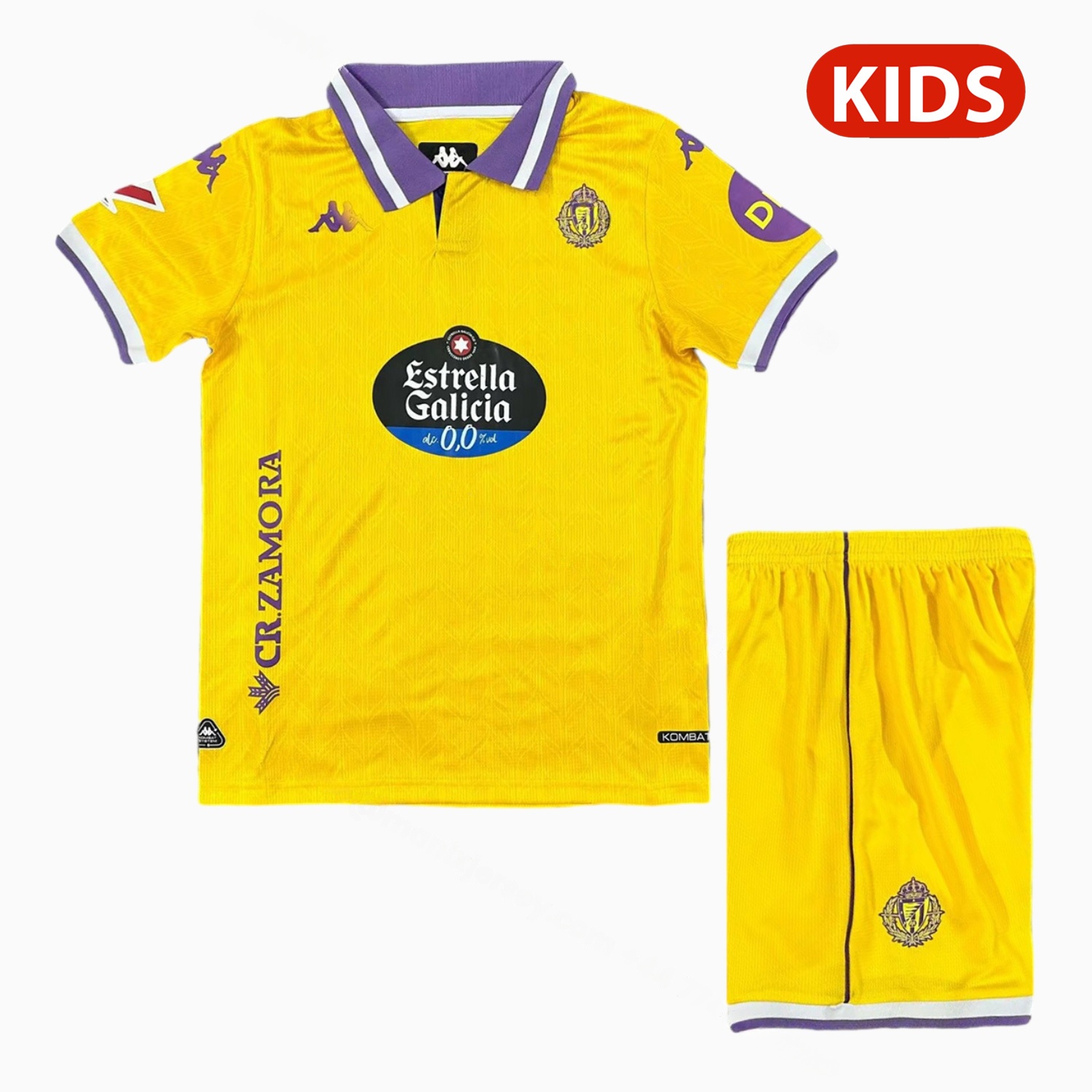 Real Valladolid 25-26 Third Kids Kit - Unitedfutballjersey