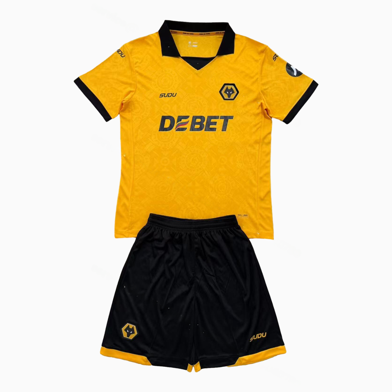 Wolverhampton Wanderers Wolves 25-26 Home Men's Adult Jersey Set - Fans Version - Unitedfutballjersey