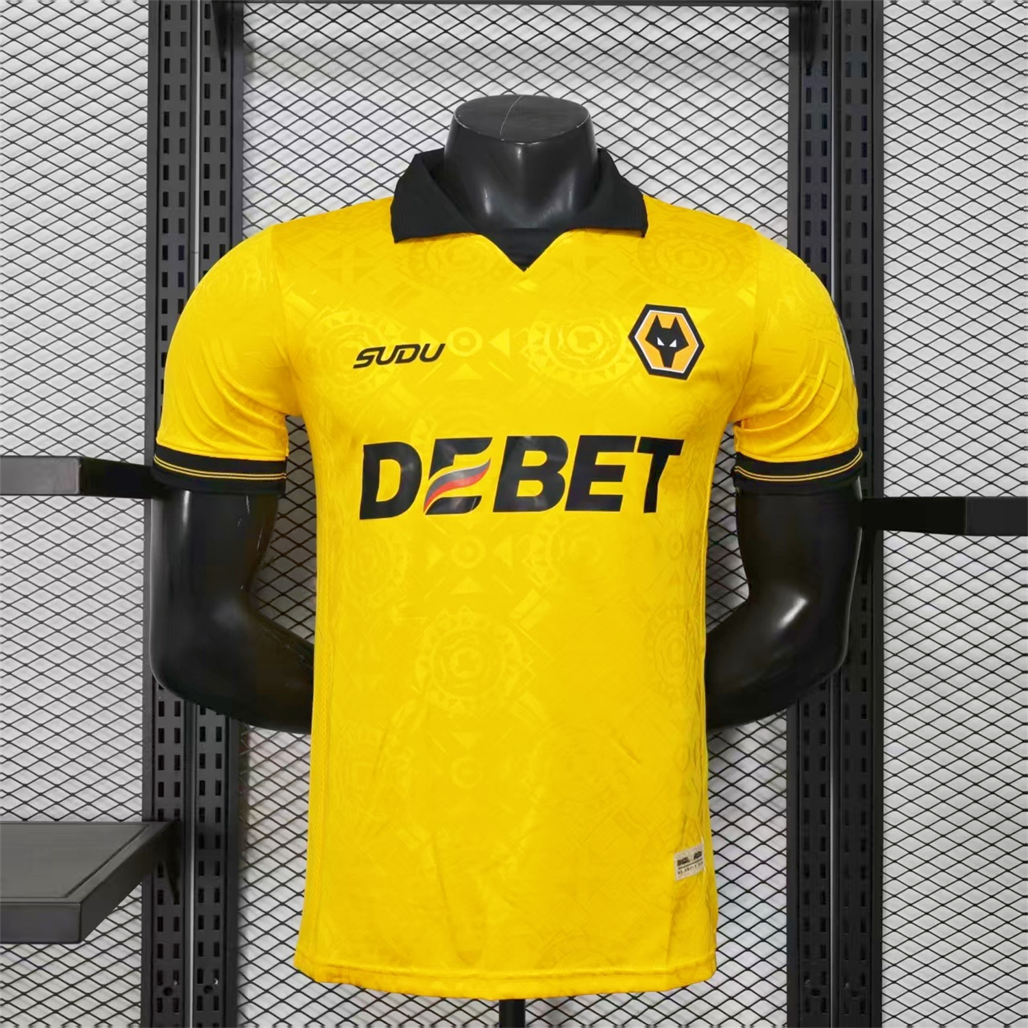 Wolverhampton Wanderers Wolves 25-26 Home Jersey - Player Version - Unitedfutballjersey