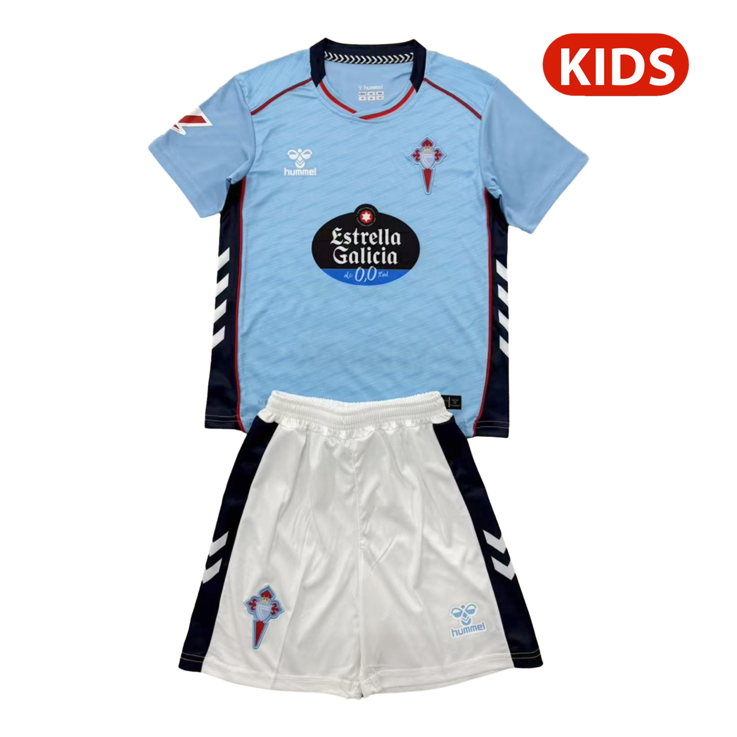 Celta Vigo 25-26 Home Kids Kit - Unitedfutballjersey