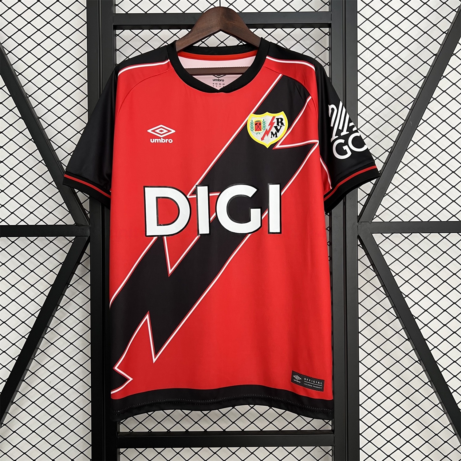 Rayo Vallecano 25-26 Away Jersey - Fans Version - Unitedfutballjersey