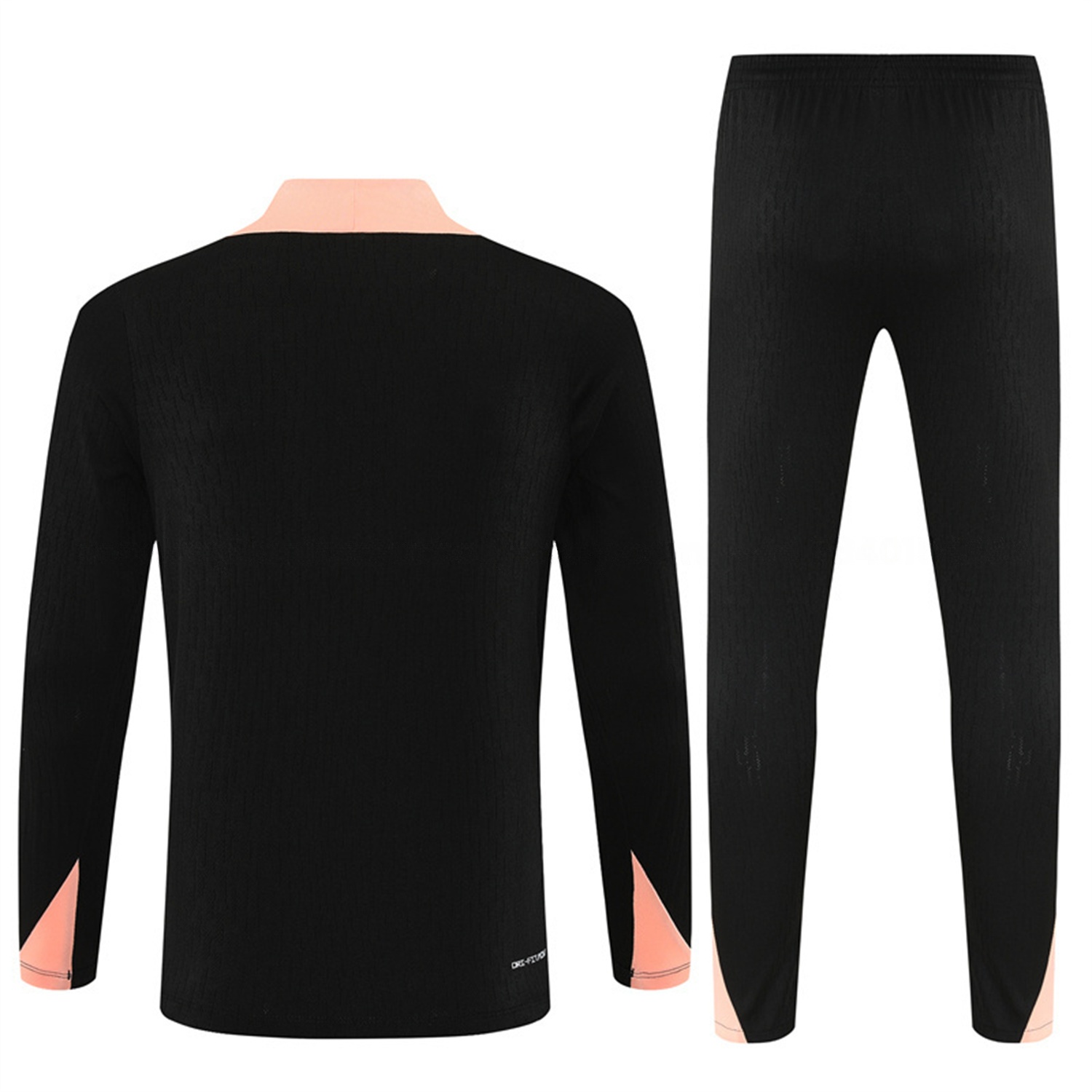 France 25-26 Long Sleeve Training Set - Player Version - Black Top and Pants - Unitedfutballjersey