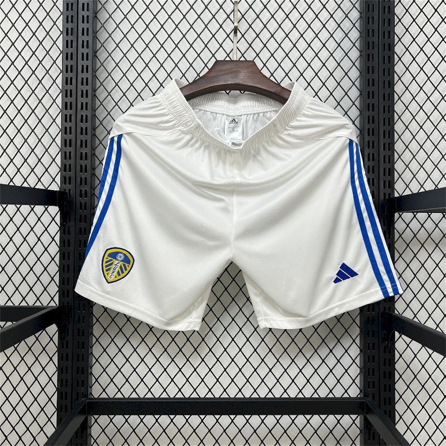 Leeds United 25-26 Home White Shorts - Fans Version - Unitedfutballjersey