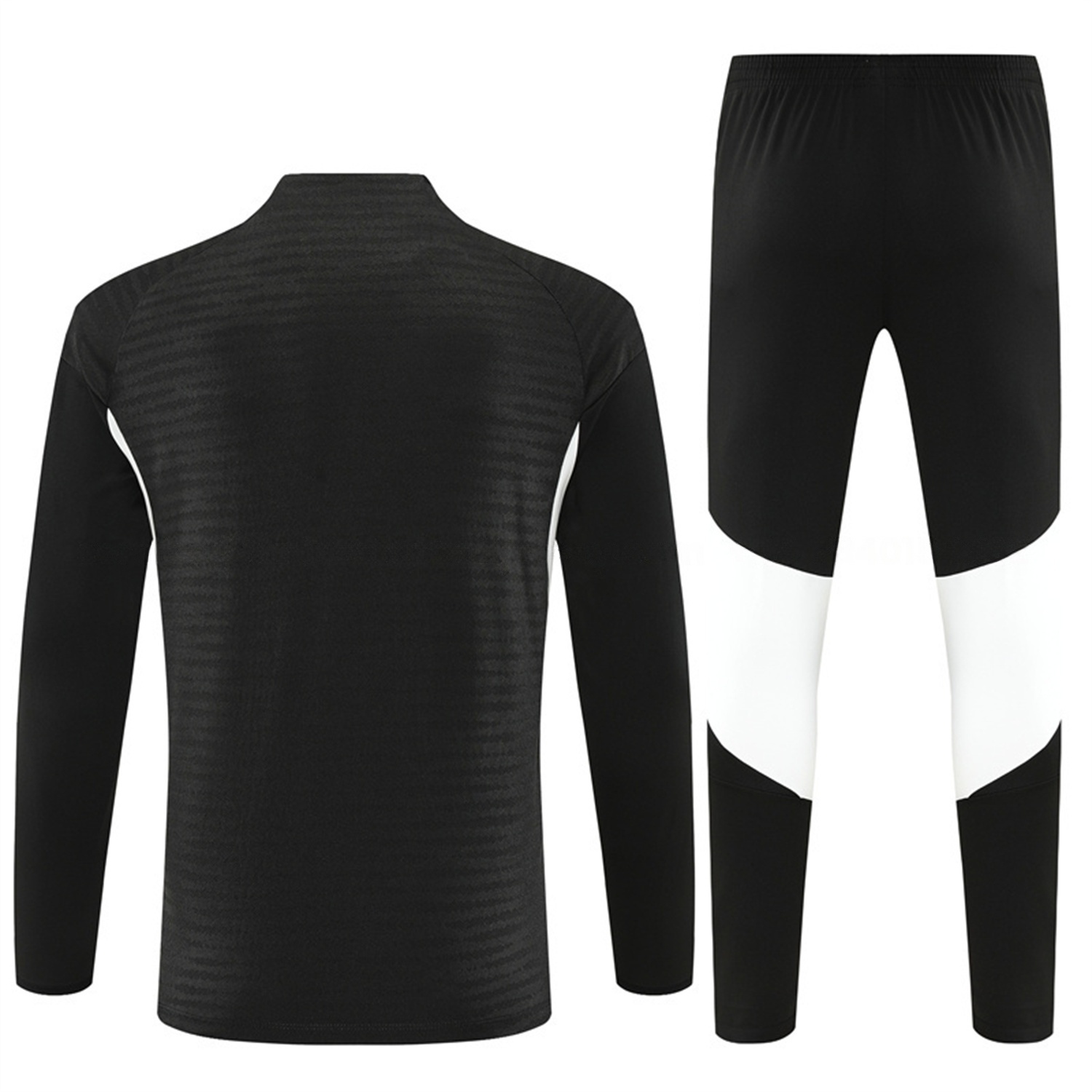 Liver.pool 25-26 Long Sleeve Training Set - Player Version - Black Top & Black Pants - Unitedfutballjersey