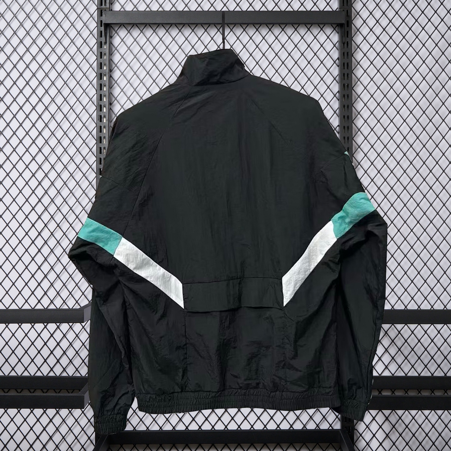 Newcastle United 25-26 Windbreaker Jacket - Black And Green - Unitedfutballjersey