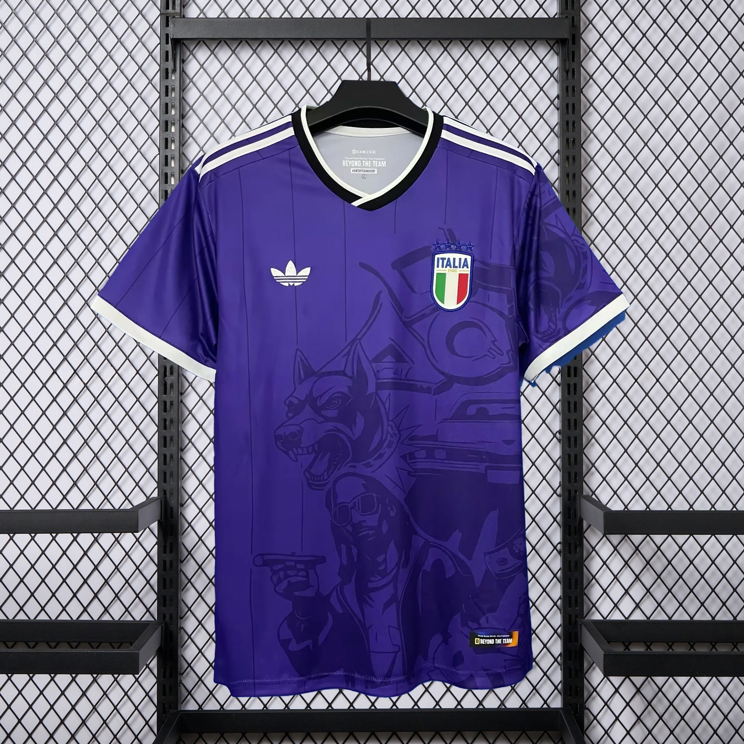 Italy 2026 BGAMING Special Purple Jersey - Fans Version - Unitedfutballjersey