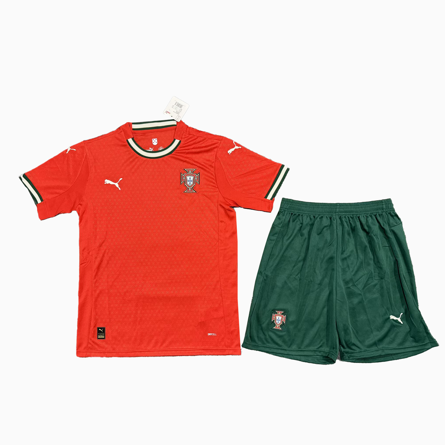Portugal 2026 Home Men's Adult Jersey Set - Fans Version - Unitedfutballjersey