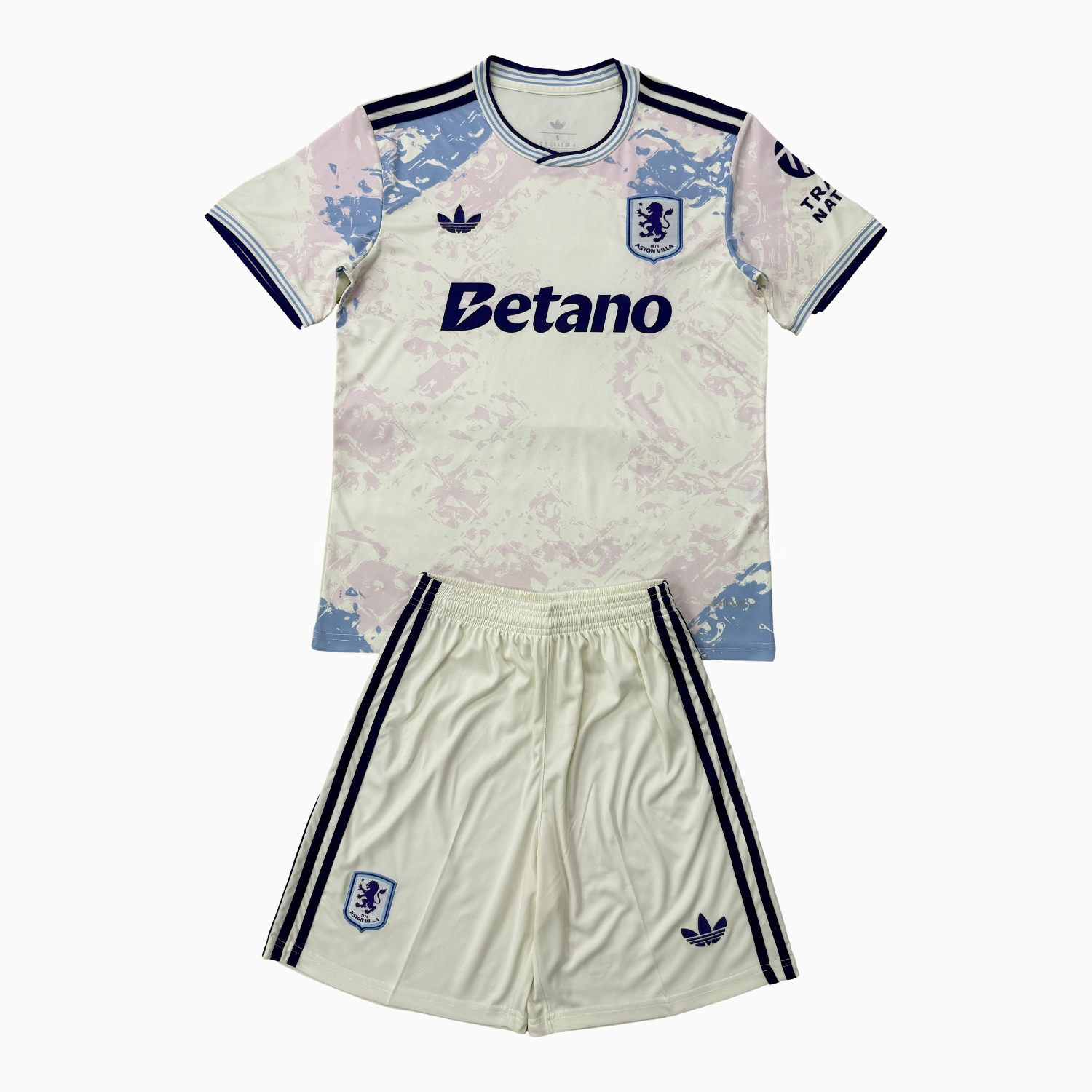 Aston Villa 25-26 Third Men's Adult Jersey Set - Fans Version - Unitedfutballjersey