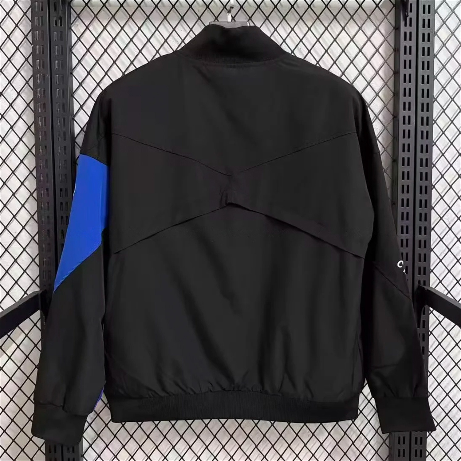 C.H.E.L.S.E.A 25-26 Windbreaker Jacket - Black And Blue - Unitedfutballjersey