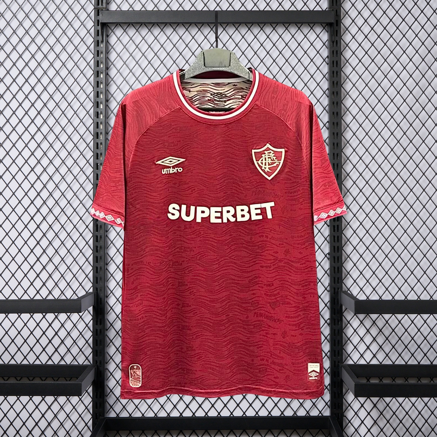 Fluminense 25-26 Third Red Jersey - Fans Version - Unitedfutballjersey