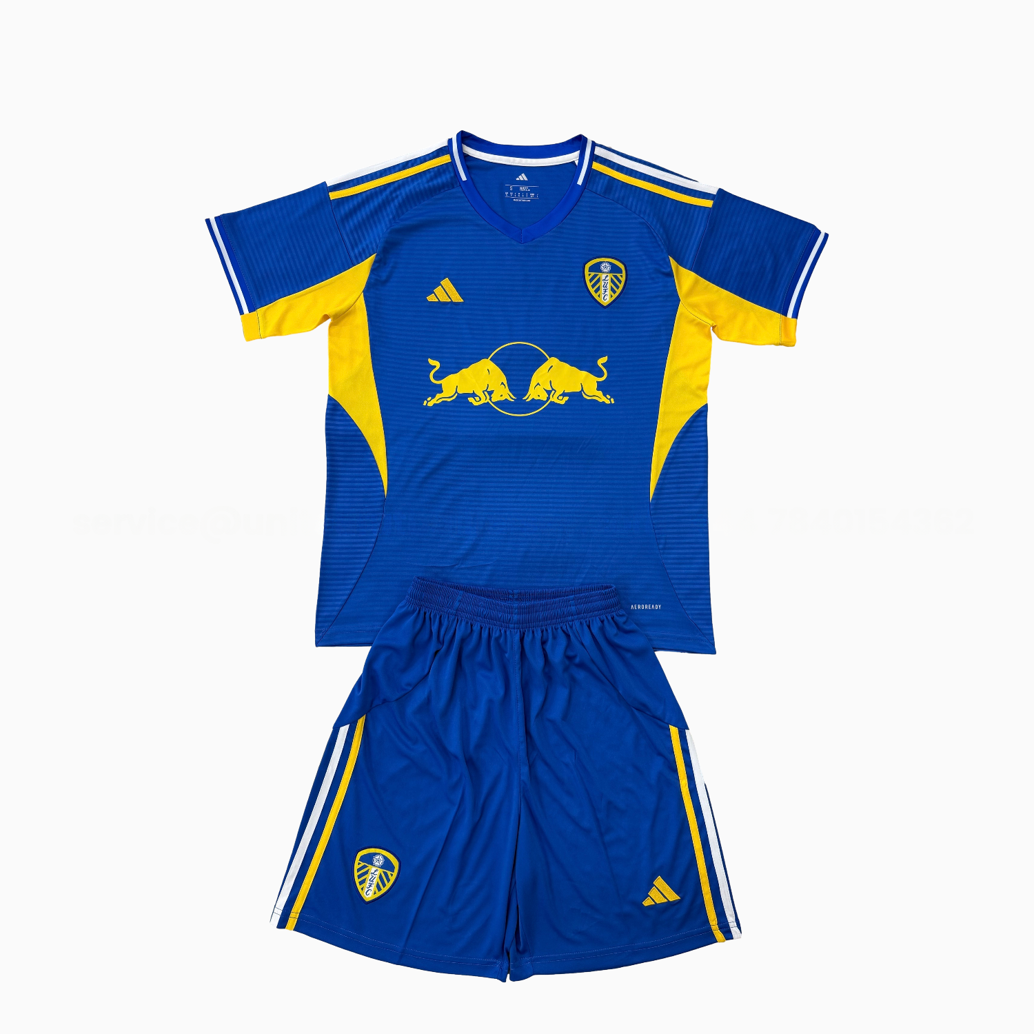 Leeds United 25-26 Away Men's Adult Jersey Set - Fans Version - Unitedfutballjersey