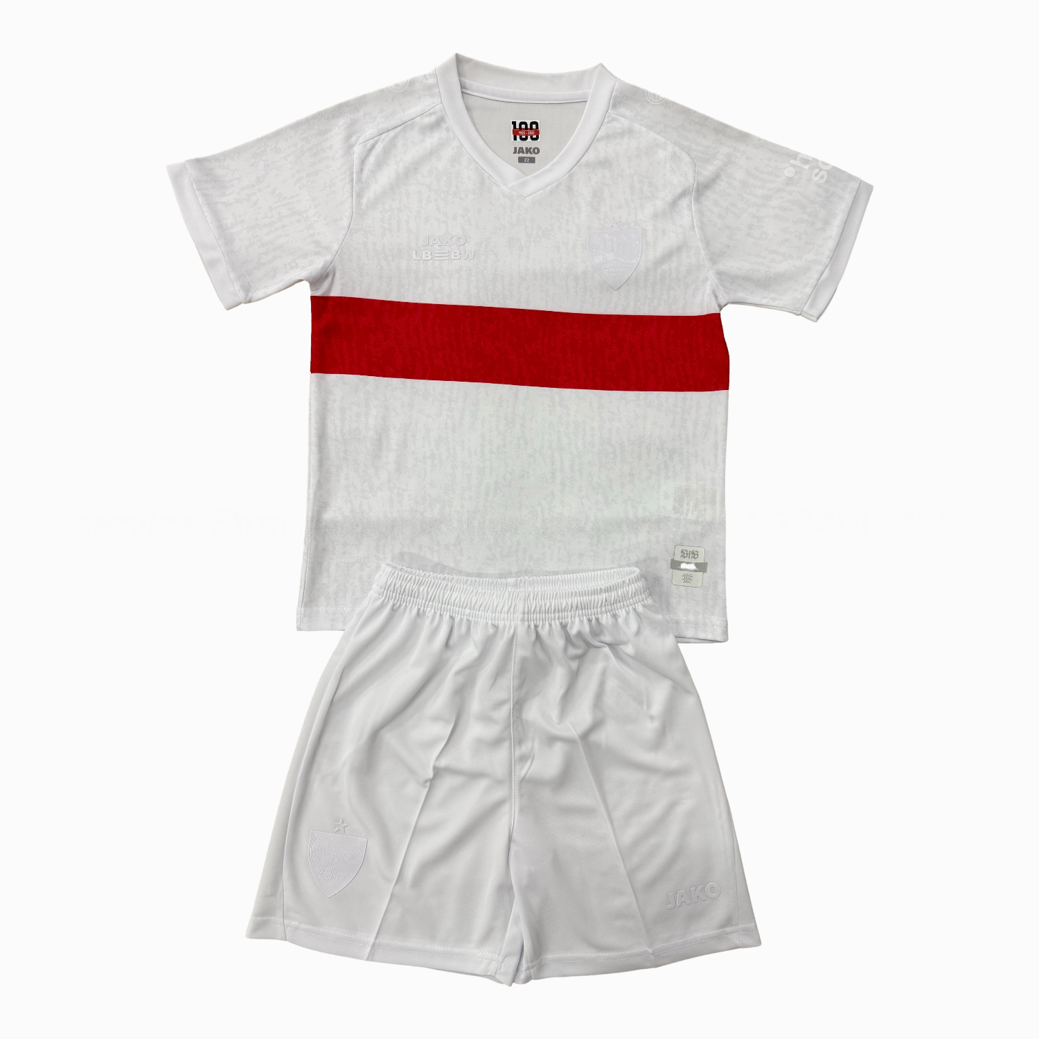 Stuttgart 25-26 100th Anniversary Men's Adult Jersey Set - Fans Version - Unitedfutballjersey