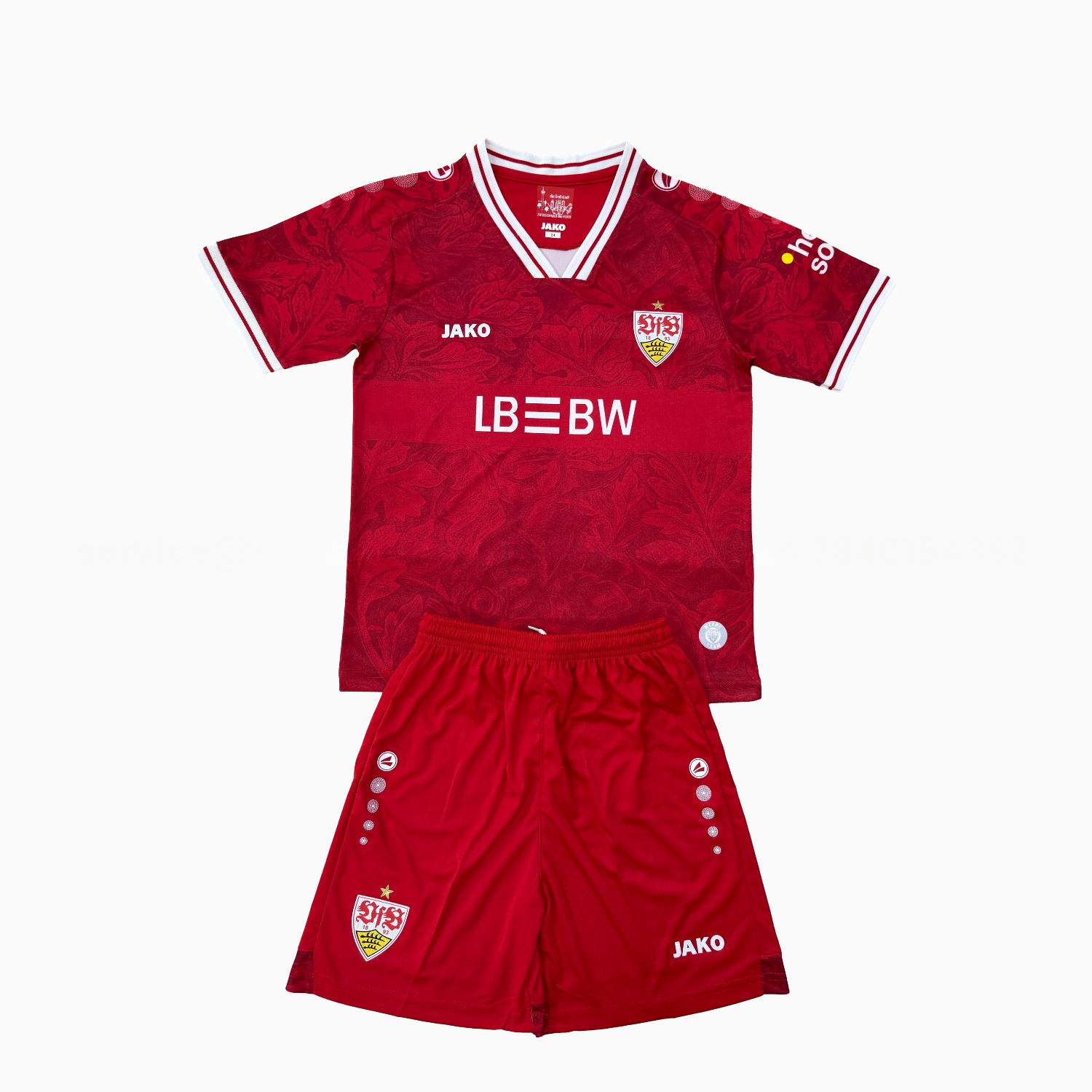 Stuttgart 25-26 Away Men's Adult Jersey Set - Fans Version - Unitedfutballjersey