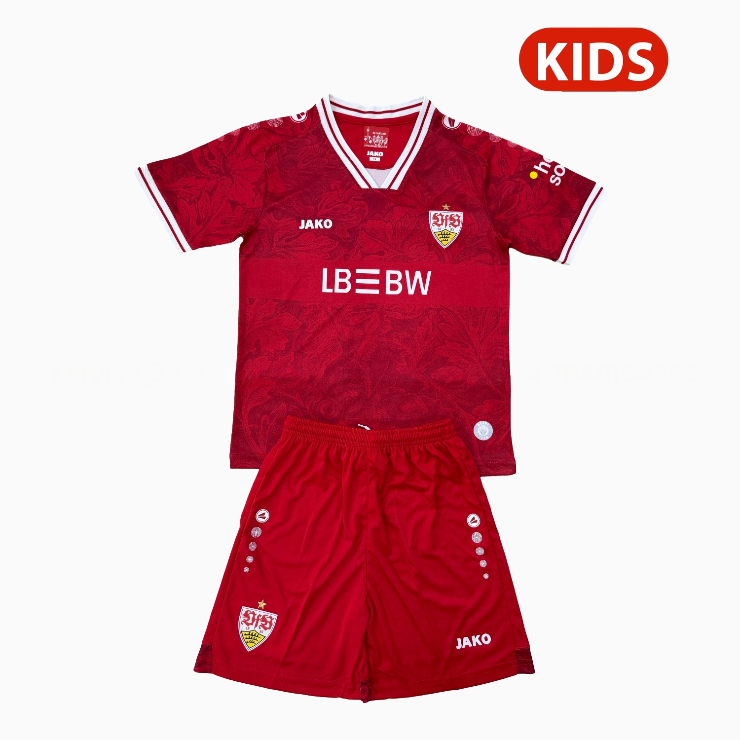 Stuttgart 25-26 Away Kids Kit - Unitedfutballjersey