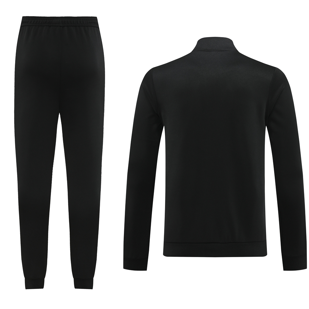 Germany 125-Year Anniversary Commemorative Edition Jacket Training Tracksuit - Black - Unitedfutballjersey
