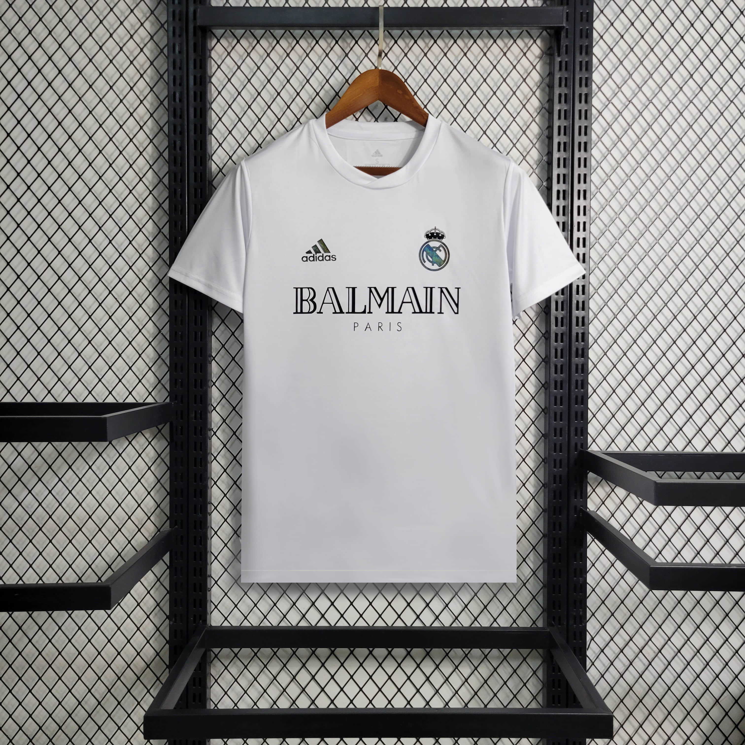 Real Madrid x B.A.L.M.A.I.N 23-24 White Special Edition Jersey - Fans Version - Unitedfutballjersey