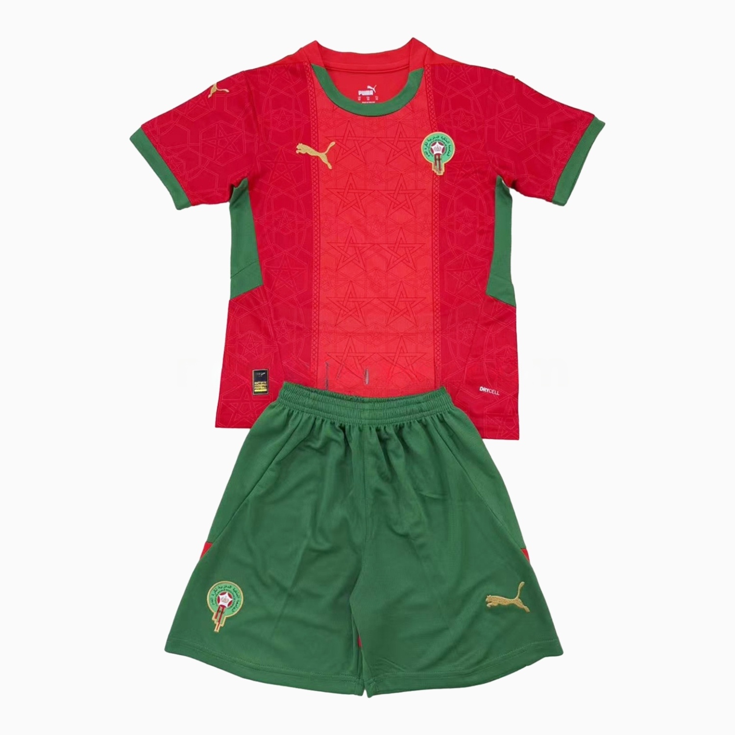 Morocco 24-25 Home Kids Kit - Unitedfutballjersey