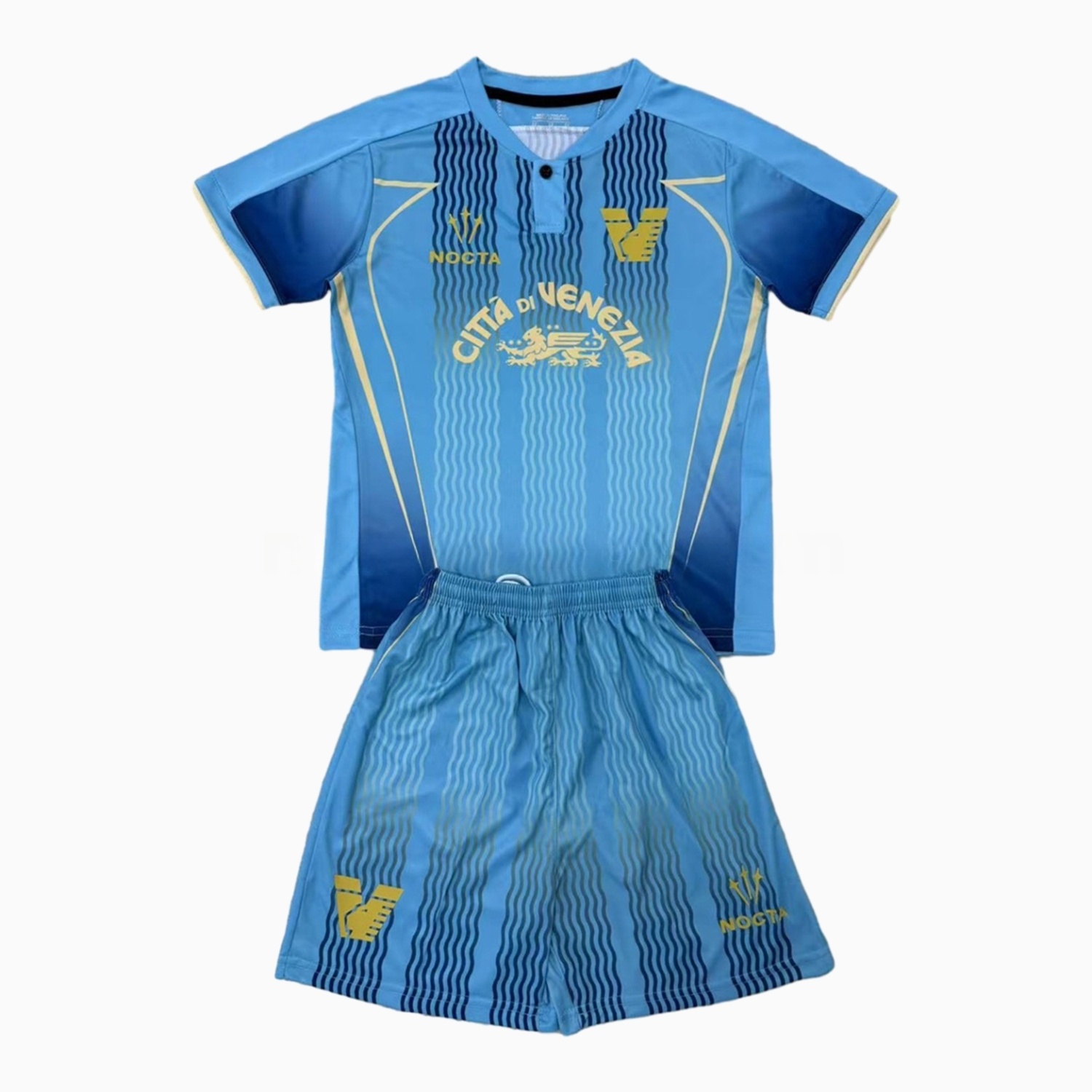 Venezia FC 24-25 Third Kids Kit - Unitedfutballjersey